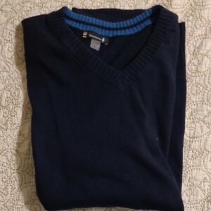 Smartwool Men's Dark Blue V-Neck Sweater